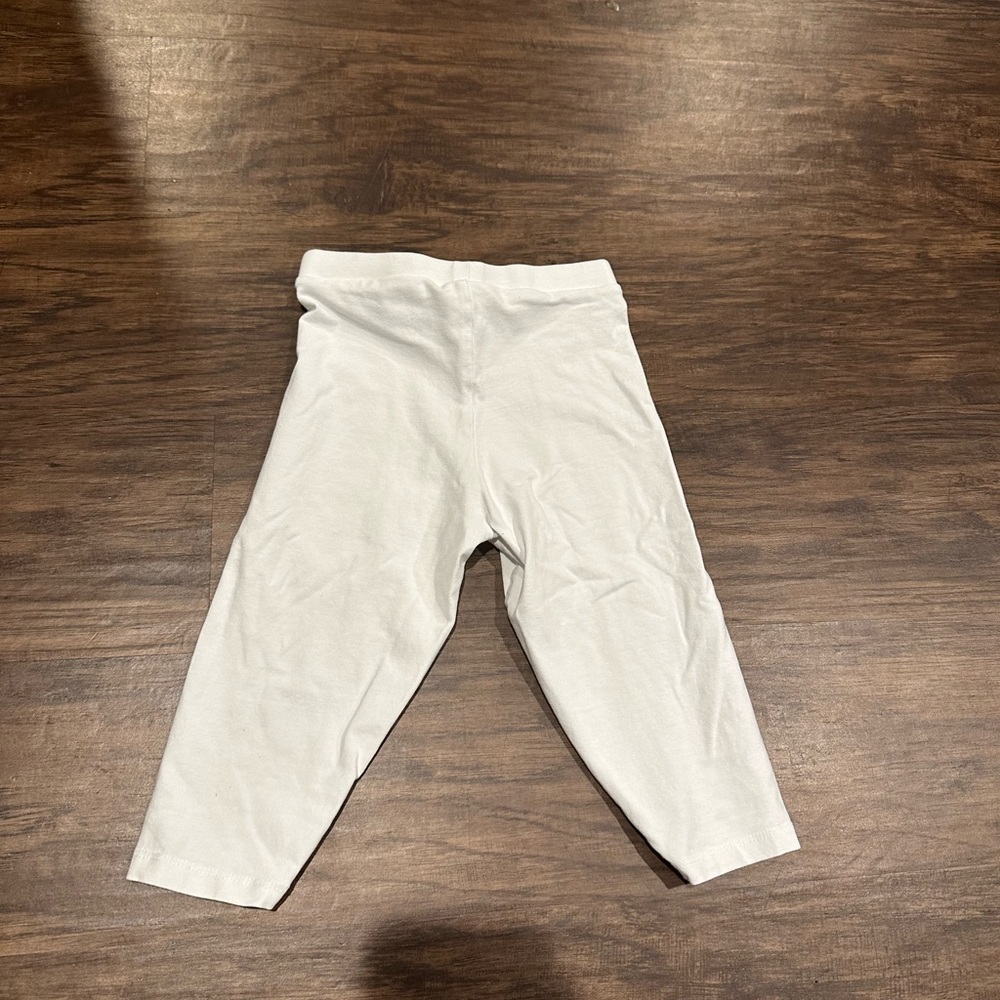 Zara Girl White Leggings Size 7